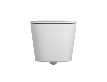 Invena miska WC bezkołnierzowa PAROS z deską wolnoopadającą CE-90-001-W