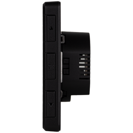 Engo podtynkowy, internetowy regulator tempertatury ZigBee 230V, czarny EONE-230B