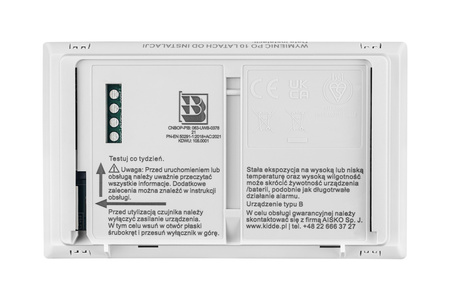 Kidde czujnik czadu z wyświetlaczem K10LLDCO