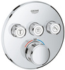 Grohe bateria natryskowa termostatyczna do trzech wyjść Grohtherm SmartControl, chrom 29121000