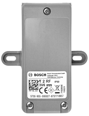 Bosch bezprzewodowy czujnik temperatury zewnętrznej T 2 RF 7738112343