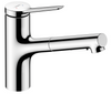 Hansgrohe jednouchwytowa bateria kuchenna z wyciąganą wylewką Zesis M33, chrom 74803000