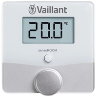 Vaillant radiowy regulator pokojowy sensoROOM VRT 51f do współpracy z modułem VR 940f 0010035748