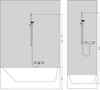 Hansgrohe zestaw pryszniowy Crometta Vario Combi 1001 CL 0,65 m 27812400