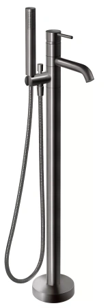 Ferro wolnostojąca bateria wannowa z zestawem natryskowym CIRICULUS, gun metal BCK11FGM