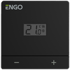 Engo regulator temperatury, 24V, dobowy, natynkowy, czarny EASY-24B