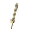 Invena bateria natryskowa z zestawem natryskowym Alonia, złoto szczotkowane BN-70-009-V