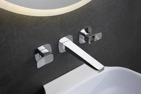 KFA bateria umywalkowa podtynkowa 3-otworowa Malaga, chrom 4529-821-00