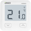 Engo regulator temperatury, MODBUS, 230V, internetowy, podtynkowy, Wi-Fi, biały E10-MBUSW