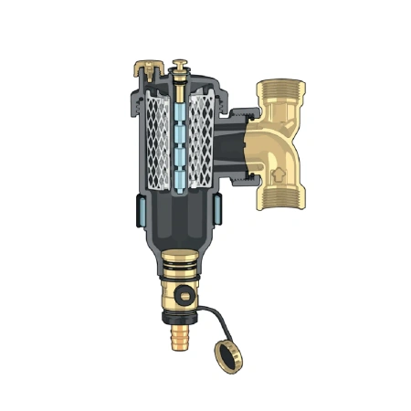 Caleffi separator zanieczyszczeń z podwójnym magnesem 1” DirtmagPro 545706