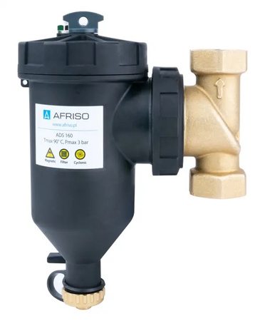 Afriso magnetyczny separator zanieczyszczeń ADS 160, ruchome przyłącze GW G1" 7716000