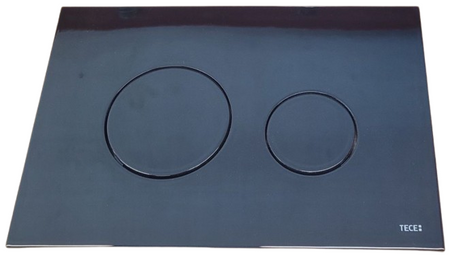 WYPRZEDAŻ: Tece przycisk spłukujący TECEloop do WC z tworzywa, czarny połysk 9240924a