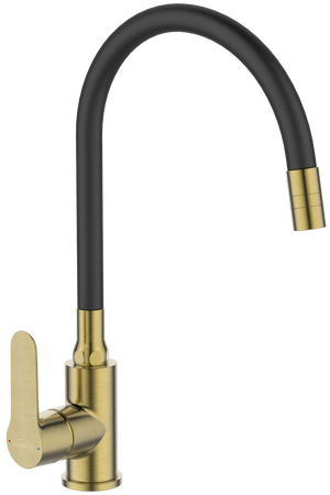 Invena bateria kuchenna Ksanti Plus, złoto szczotkowane BZ-37-009-L