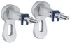 Zestaw stelaż podtynkowy Grohe Rapid SL do WC z przyciskiem Skate Cosmopolitan phantom black + miska WC z deską Lavita + mata Concept S175