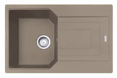 Franke zlewozmywak jednokomorowy wbudowywany Fragranite Urban UBG 611-78, cappuccino 114.0687.271