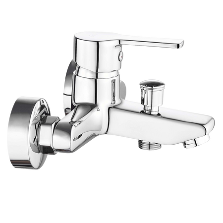 Invena bateria wannowa Bralos, chrom BW-07-001-A