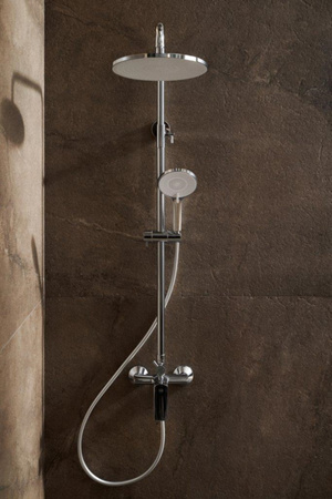 KFA deszczownia z bateria natryskową Agat, chrom 4426-910-00