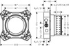 Hansgrohe element podtynkowy iBox Universal 2 01500180