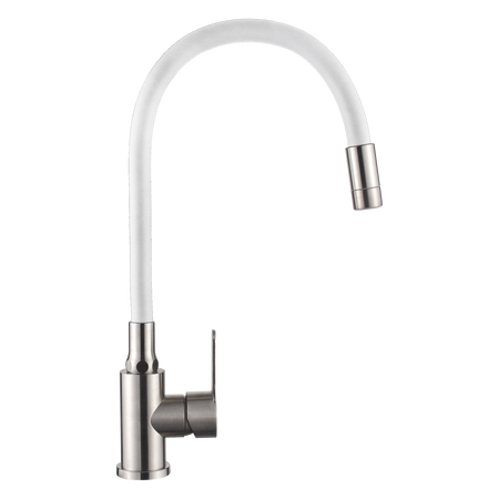 Invena bateria kuchenna Ksanti Inox, inox/biały BZ-37-I02-L