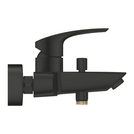 Grohe jednouchwytowa bateria wannowa Eurosmart czarny mat 333002433
