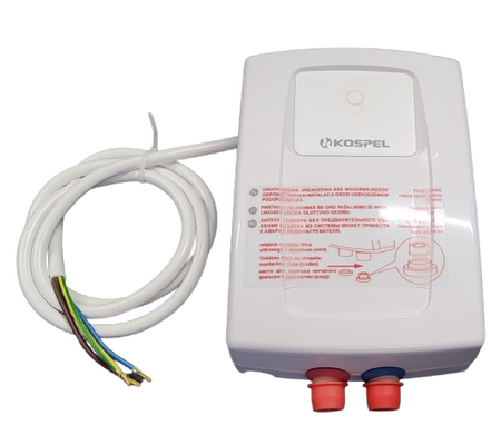 WYPRZEDAŻ: Kospel elektryczny przepływowy podgrzewacz wody EPS2-3,5 3,5kW/230V~ EPS2-3,5.PL
