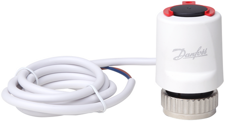 Danfoss siłownik termiczny Thermot M30x1,5, NC, 24V, normalnie zamknięty, 1m 088H3216