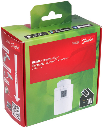 Danfoss elektroniczna głowica termostatyczna Eco™ Bluetooth, RAV, RA, RAVL, M30 014G1115
