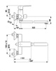 KFA bateria wannowo-umywalkowa z natryskiem punktowym Agat, chrom 4428-715-00