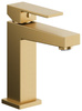 KFA bateria umywalkowa stojąca Logon, brushed light gold PVD + click clack 5132-815-39