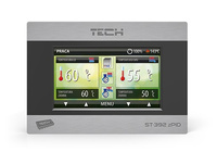 Tech sterownik do kominka, kolorowy, dotykowy, szary przepustnica 100 ST392ZPID100