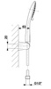 KFA natrysk punktowy MOZA chrom 841-220-00