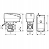 Afriso zawór strefowy dwudrogowy AZV 442, DN15, G3/4", Kvs 11 m3/h, NC 1644200