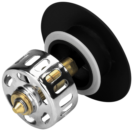 Instadrain korek do wanny, czarny 2851