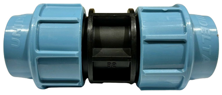 Unidelta złączka równoprzelotowa PE 40x40 601040