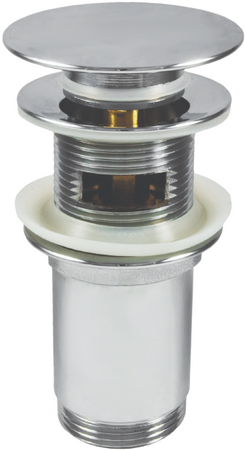 Deante korek clik-clak do umywalki lub bidetu z tuleją, chrom NHC_010U