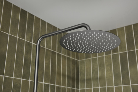 KFA deszczownia z baterią termostatyczną Moza Premium, gun metal grey PVD 5736-920-61