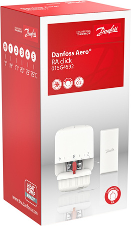 Danfoss głowica Aero™ Sensors do zaworów Danfoss RA 015G4592