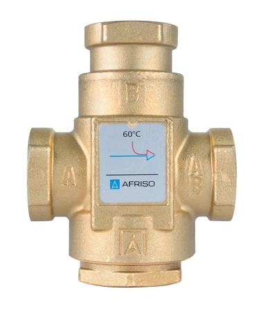 Afriso zawór temperaturowy ATV 336, DN25, Rp1", Kvs 9, 60°C 1633610