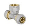 Diamond trójnik redukcyjny DZ, PEX-AL-PEX, mosiądz 1/2"x16x16 FTN-008.1/2X16X16.TD