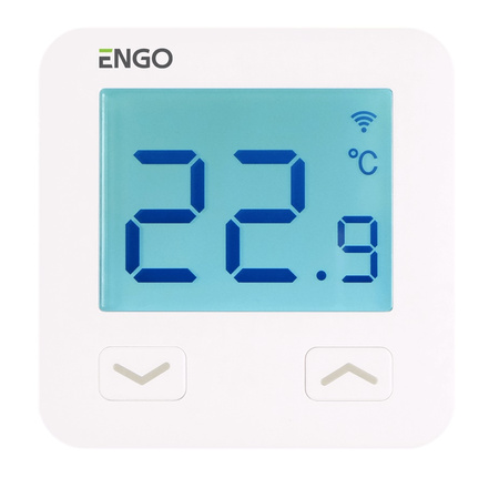 Engo internetowy regulator temperatury, WI-FI, 230V, biały E10-W