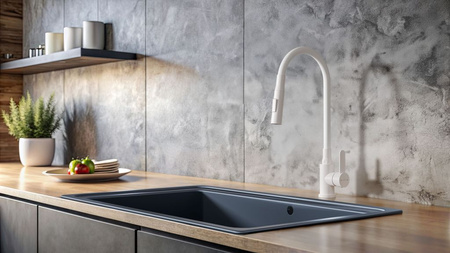 Invena bateria kuchenna Dalis, biały BZ-64-002-L