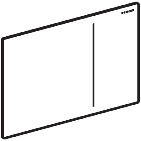 Geberit przycisk Sigma 70 szkło czarny 115.620.SJ.1