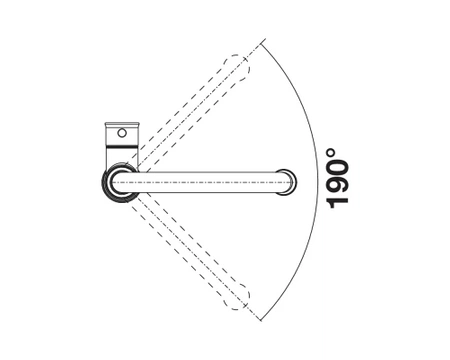 Blanco bateria kuchenna z wyciąganą wylewką LIVIA-S złota 526687 