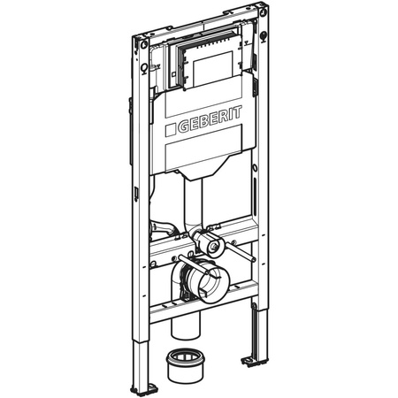Zestaw 2w1 Geberit Duofix Concept stelaż podtynkowy do WC + mata SSM004