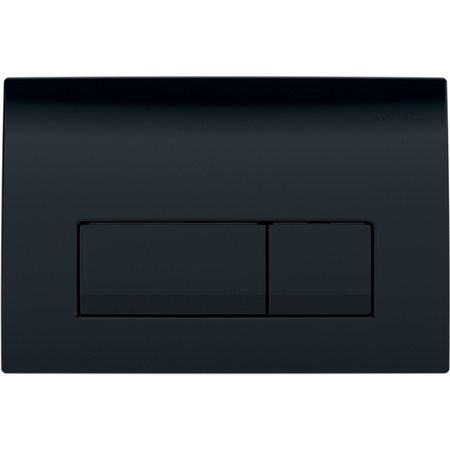 WYPRZEDAŻ: Geberit przycisk uruchamiający Geberit Delta 50, przedni, czarny połysk 115.119.DW.1