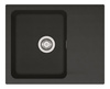 Franke zlewozmywak jednokomorowy Orion OID 611-62 onyx tectonite 114.0286.441