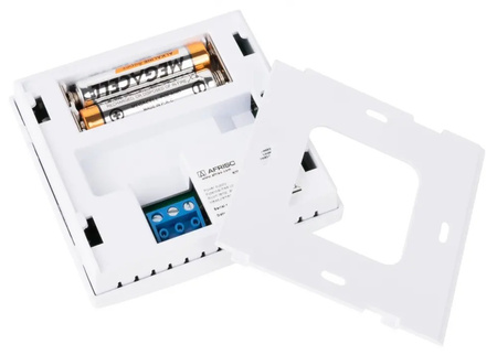 Afriso termostat pokojowy FloorControl RT01 D-BAT do listwy WB01 D-8-24 lub 230, bateryjny 86017