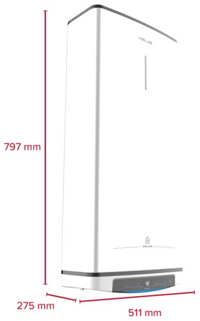 Ariston elektryczny podgrzewacz wody Velis Pro WiFi 50 EU 3100945