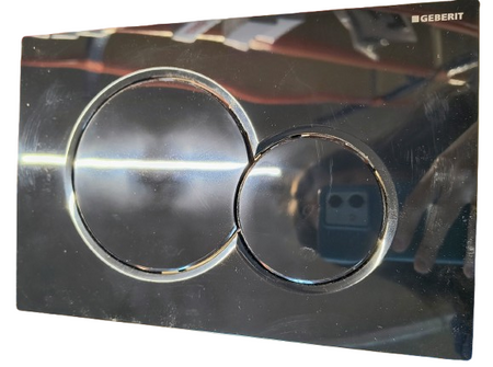 WYPRZEDAŻ: Geberit przycisk spłukujący Sigma 01, czarny 115.770.DW.5