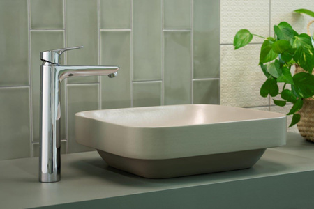 KFA bateria umywalkowa nablatowa ze spustem klik-klak Abasha, chrom 5232-612-00